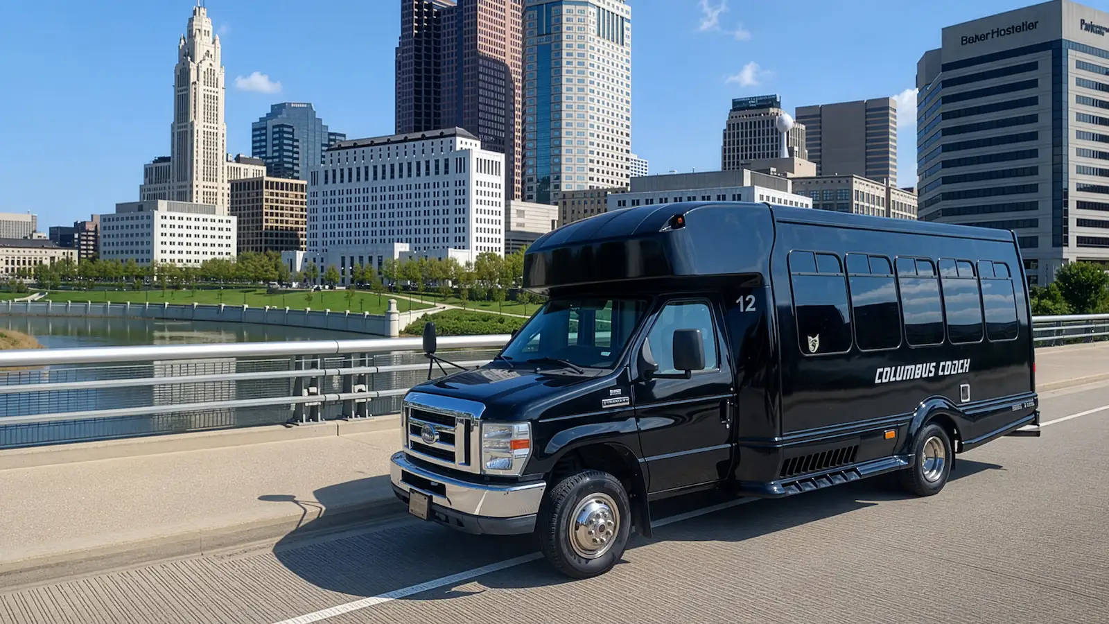 12-Passenger ADA Van Exterior