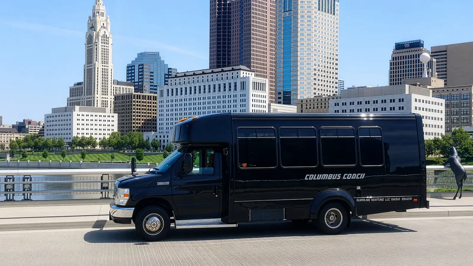 14-Passenger Limo Coach Exterior