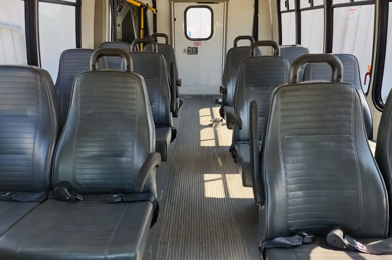 12-Passenger ADA Van Interior