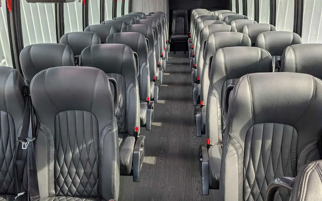 39-Passenger Executive Coach Interior