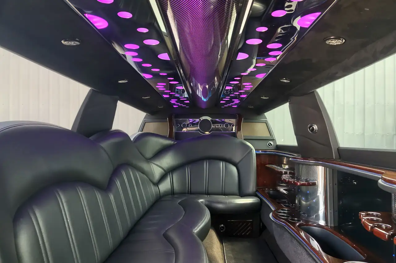 8-Passenger Limo Interior