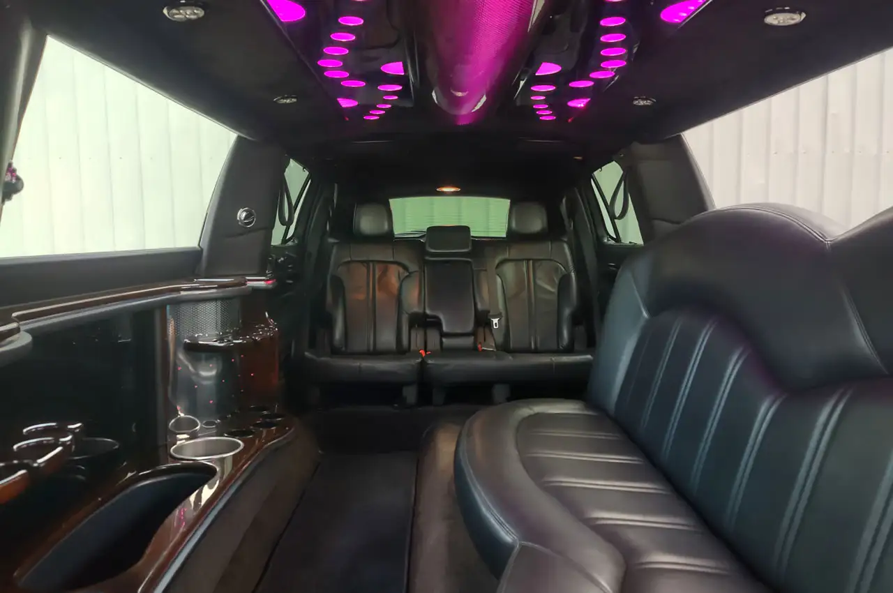 8-Passenger Limo Interior