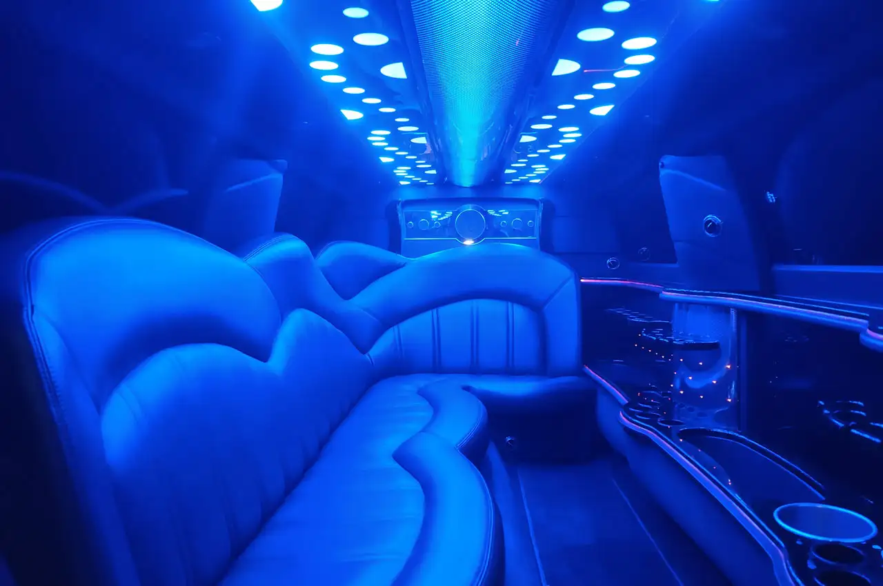 8-Passenger Limo Interior